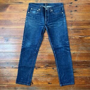A.P.C. Petite New Standard worn in tailored jeans ALTERED